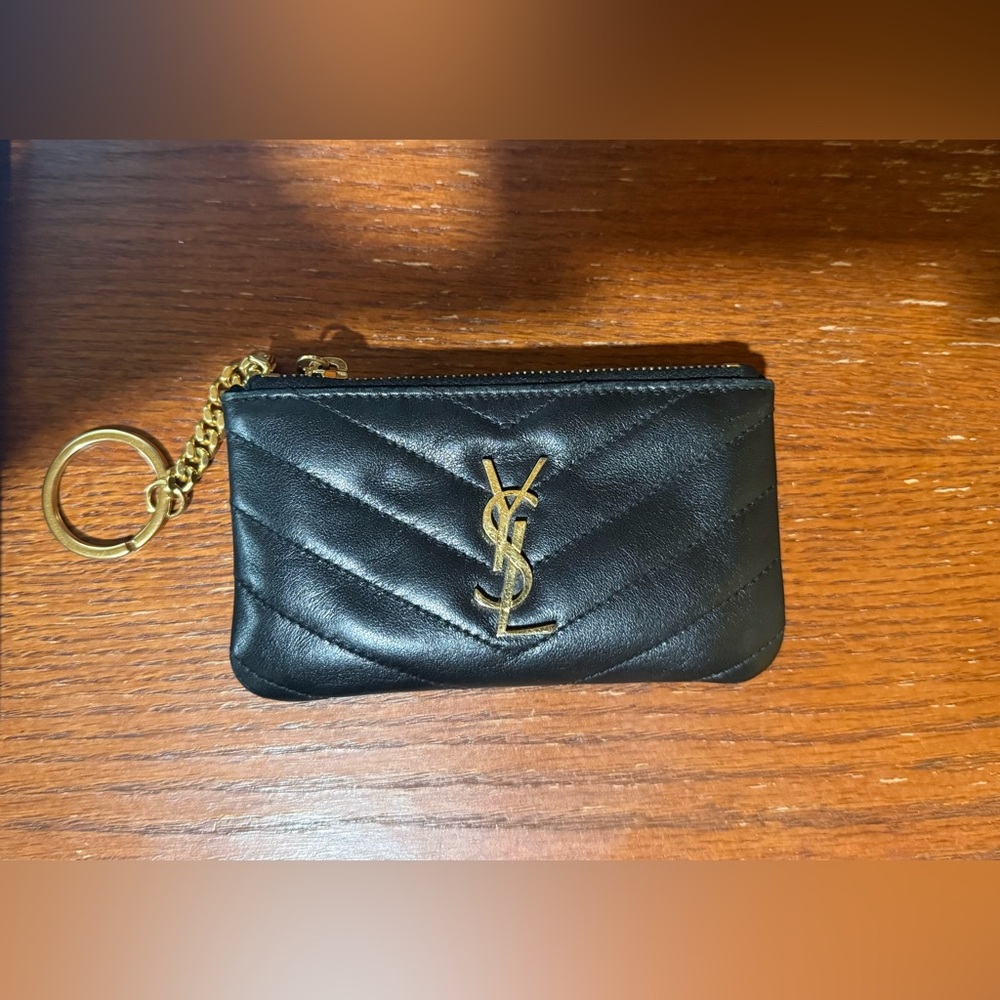 Saint Laurent Cassandre key pouch